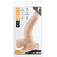 Blush Dr. Skin 4 Inch Mini Cock Curved Suction Cup Dildo Package Front