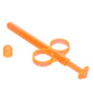 CalExotics SE-2380-03-2 Lube Tube Syringe Style Lubricant Applicators Orange