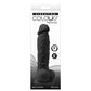 NS Novelties NSN-0402-23 Colours Pleasures 5" Vibrating Dildo Black Package Front