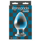 NS Novelties NSN-1175-21 Renegade Glass Knight Oversized Anal Plug Package Front