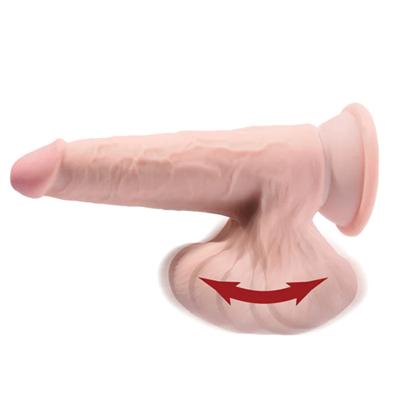 Pipedream PD5732-21 King Cock Plus 9" Triple Density Cock with Swinging Balls