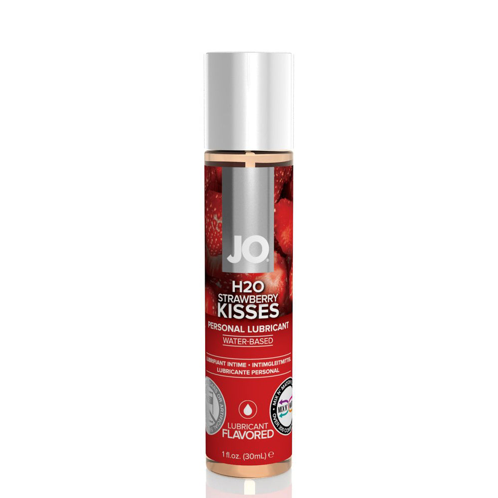 JO H2O Flavored Lubricant 1 oz 30 ml Strawberry Kisses