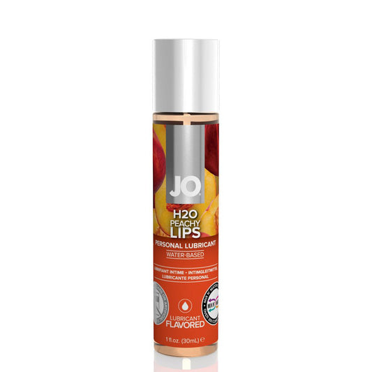 JO H2O Flavored Lubricant 1 oz 30 ml Peachy Lips