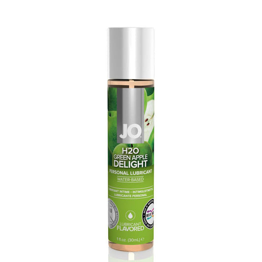 JO H2O Flavored Lubricant 1 oz 30 ml Green Apple Delight