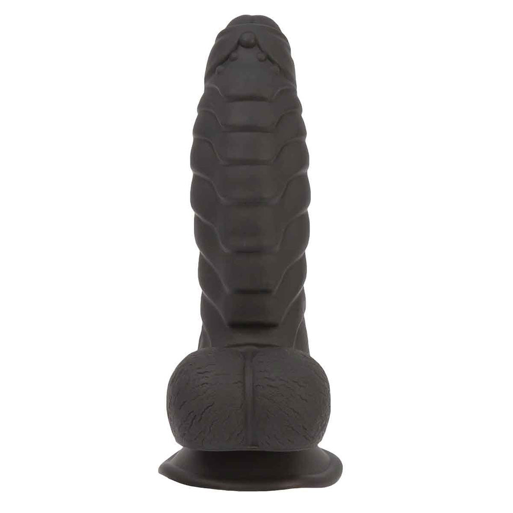 Addiction Ben 7 Inch Black Silicone Dildo