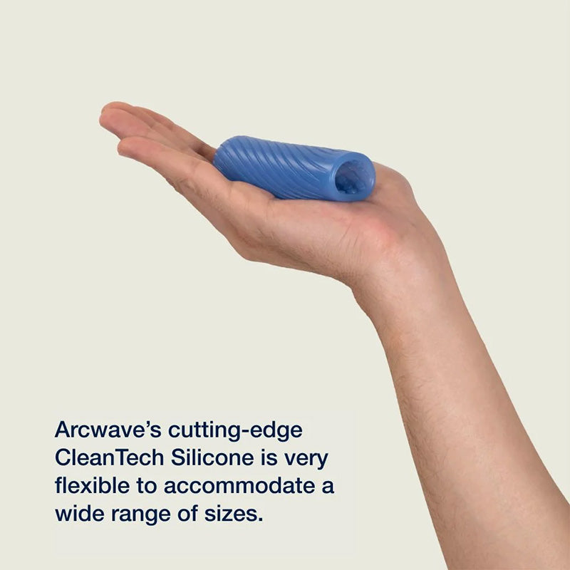 Arcwave Ghost Reversible Silicone Stroker Blue