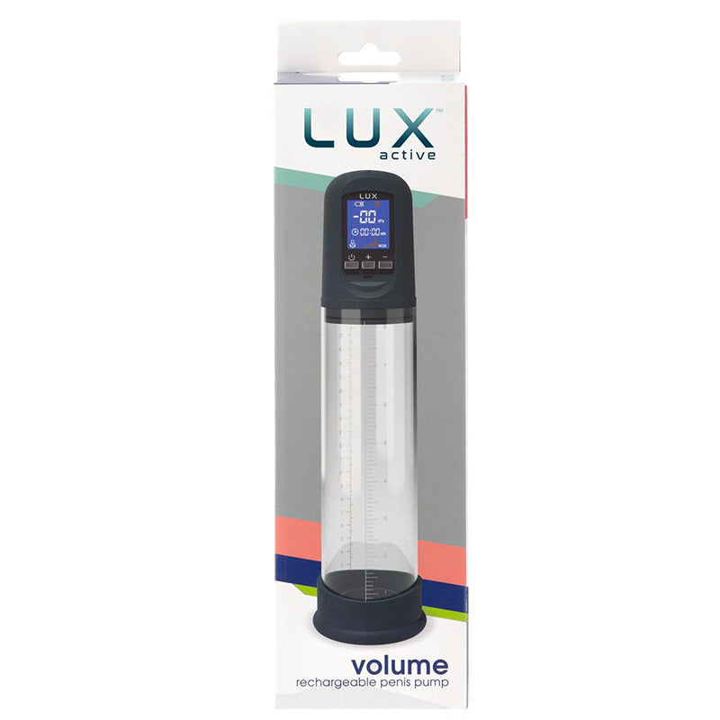 BMS Factory 46000 LUX active Volume Rechargeable Penis Pump Package Front