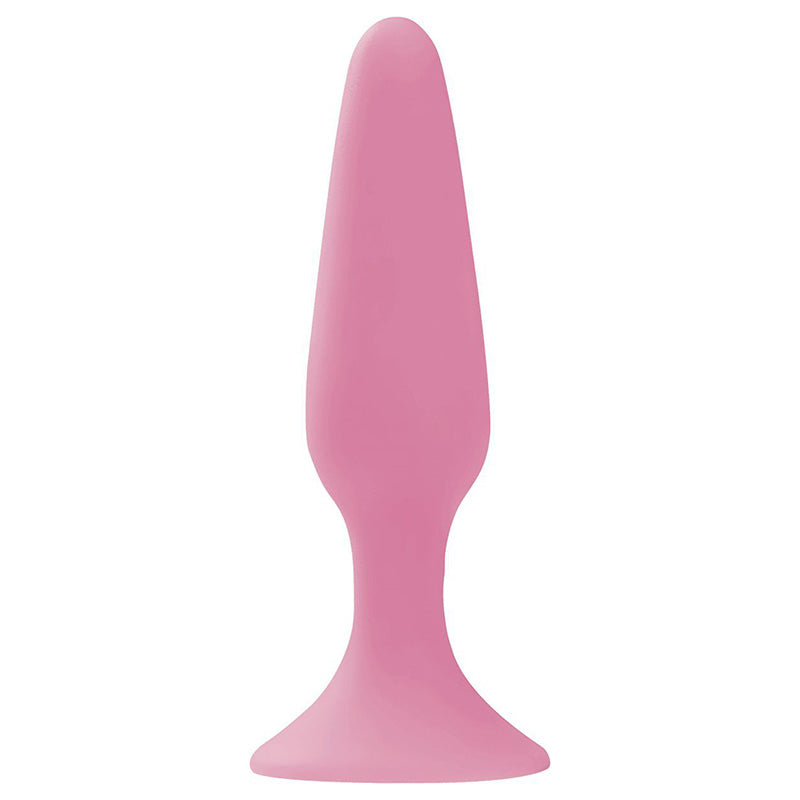 NMC 391-16 Beautiful Behind 4.5" Silicone Butt Plug Pink