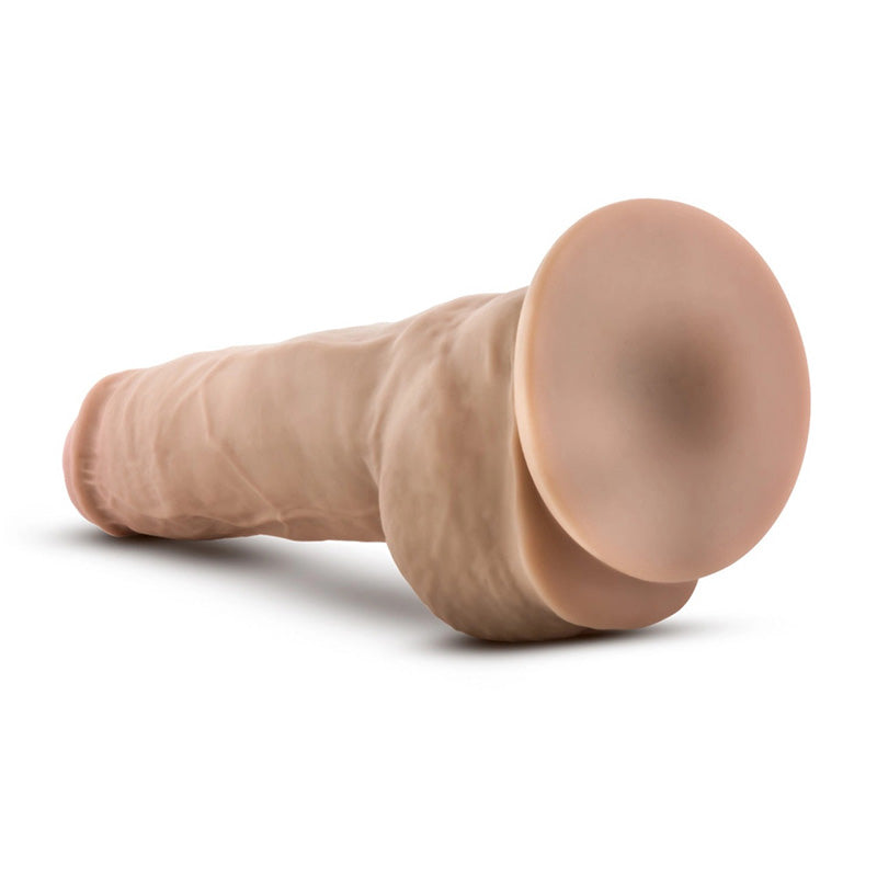 Blush BL-37583 Au Naturel Big Boy Sensa Feel 10 Inch Dildo Vanilla