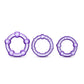 Blush BL-00011 Stay Hard Beaded Cock Rings - Purple