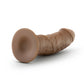 Blush BL-55807 Au Naturel 8 Inch Realistic Posable Dildo with Suction Cup Mocha