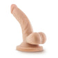 Blush Dr. Skin 4 Inch Mini Cock Curved Suction Cup Dildo