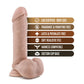 Loverboy The Cowboy Realistic Average Size Dildo with Suction Cup - Features