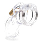 CB-X CB-6000 3.25" Male Chastity Cock Cage Clear