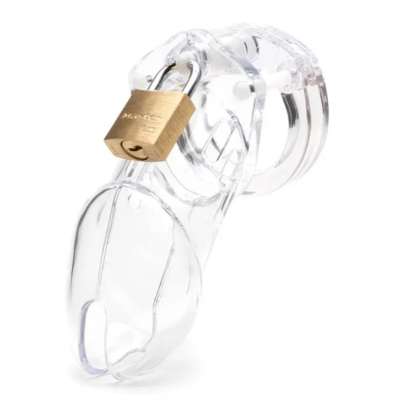 CB-X CB-6000 3.25" Male Chastity Cock Cage Clear