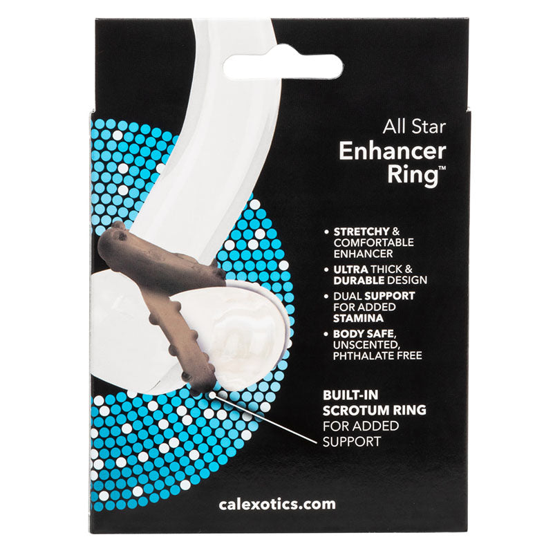 CalExotics  SE-1459-03-3 All Star Enhancer Ring Smoke Package Back