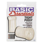 CalExotics SE-1785-00-3 Basic Essentials Tight Pussy Clear Male Masturbator Package Back
