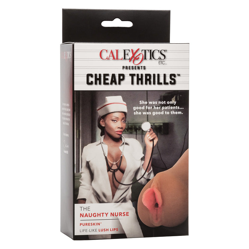 CalExotics  SE-0883-12-3 Cheap Thrills The Naughty Nurse Stroker Package Front