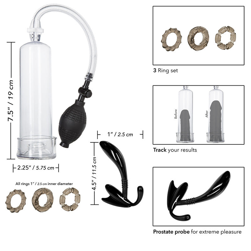 CalExotics SE-5677-10-3 Dr. Joel Kaplan Essential Pump Kit Features