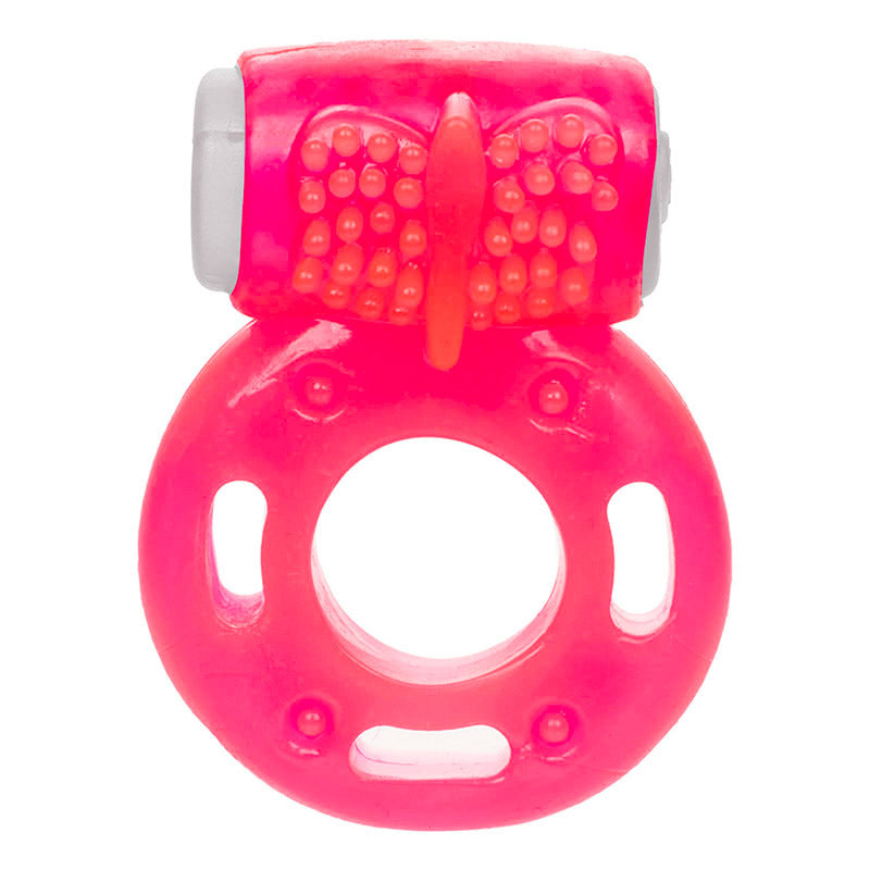 CalExotics SE-8000-30-3 Foil Pack Vibrating Ring Pink