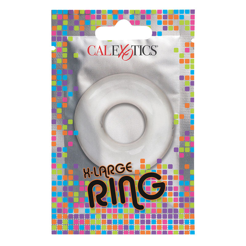CalExotics SE-8000-15-3 Foil Pack X-Large Ring Clear Package Front