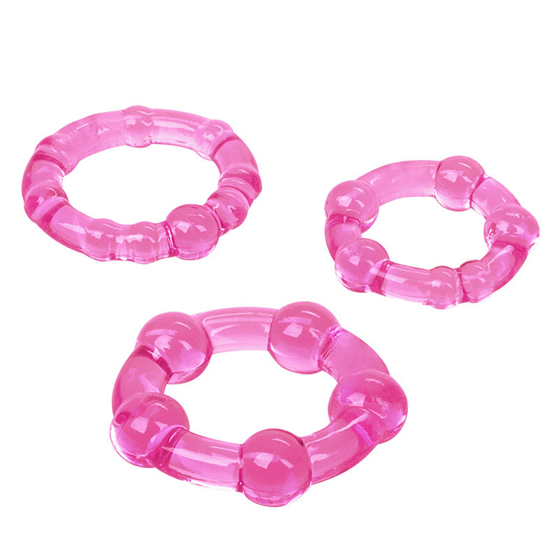 CalExotics SE-1429-04-2 Island Rings Pink