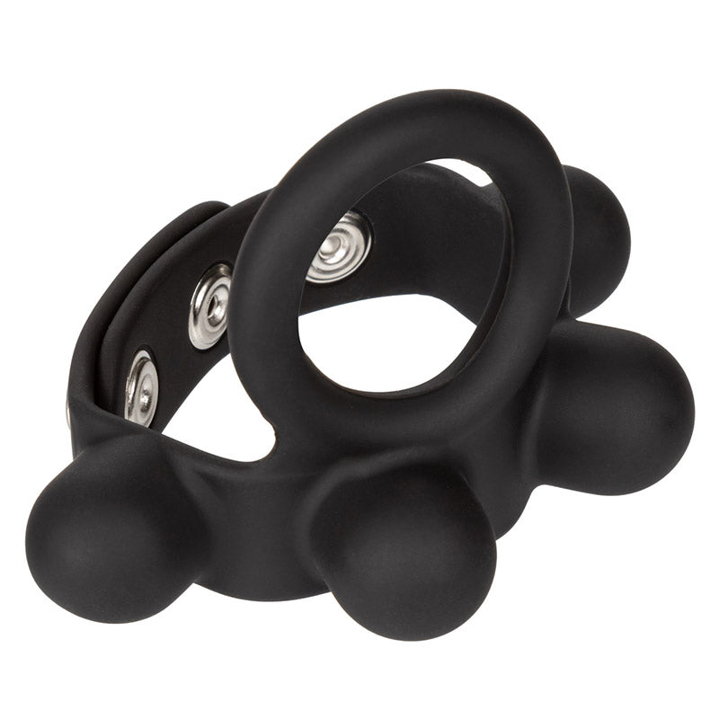 CalExotics SE-1413-55-3 Silicone Medium Weighted C-Ring Ball Stretcher