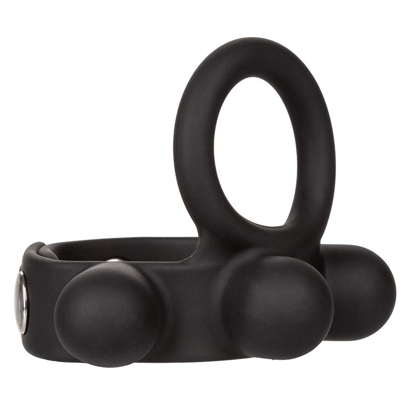 CalExotics SE-1413-55-3 Silicone Medium Weighted C-Ring Ball Stretcher