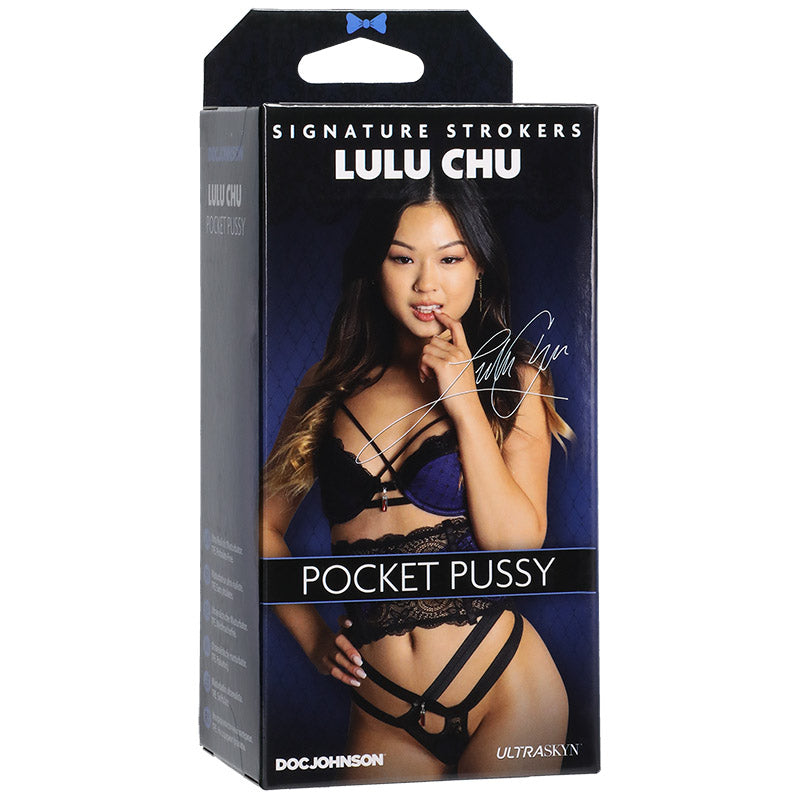 Doc Johnson 5510-37-BX Signature Strokers - Lulu Chu ULTRASKYN™ Pocket Pussy Package