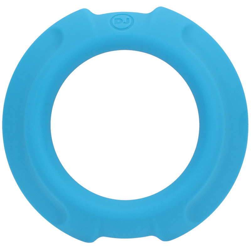 Doc Johnson 0690-39-BX OptiMALE FlexiSteel Silicone C-Ring 43 mm - Blue