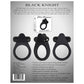 Evolved ZE-CR-3305-2 Zero Tolerance Black Knight Vibrating Cock Ring Package Back