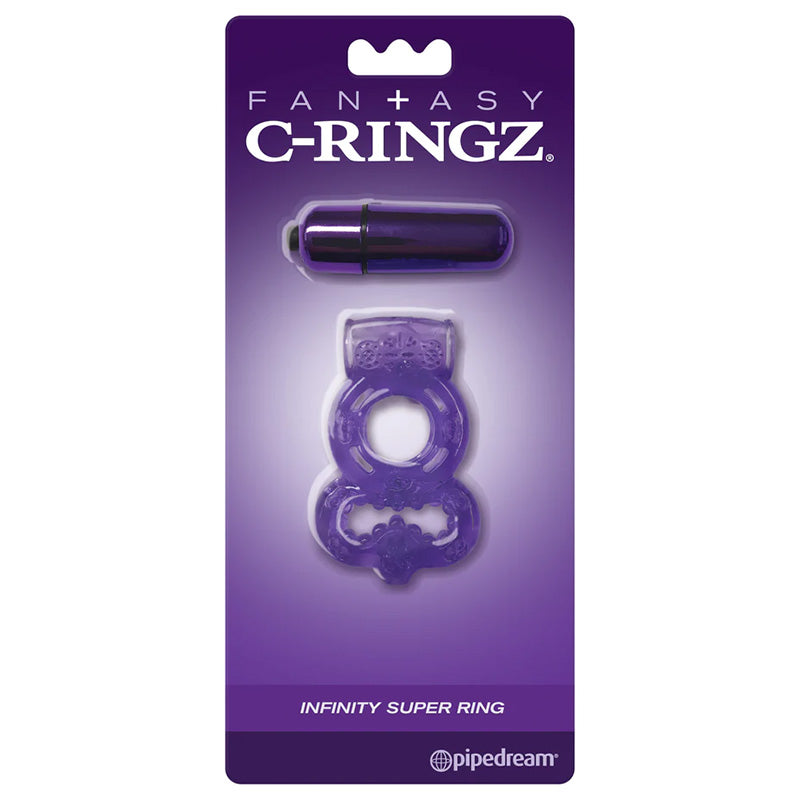 Pipedream PD5861-12 Fantasy C-Ringz Infinity Super Ring - Purple Package