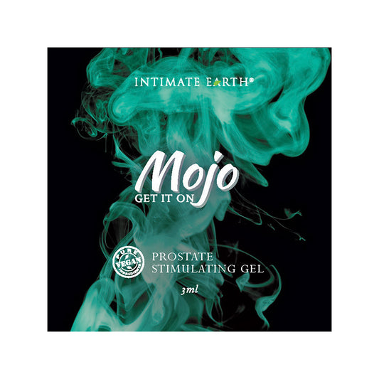 Intimate Earth MOJO Niacin and Yohimbe Prostate Stimulating Gel Foil Pack 3 ml