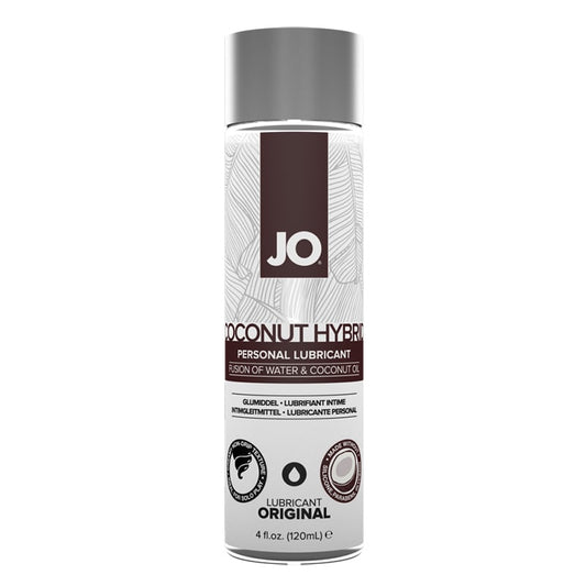 JO Coconut Hybrid Personal Lubricant 4 oz 120 ml