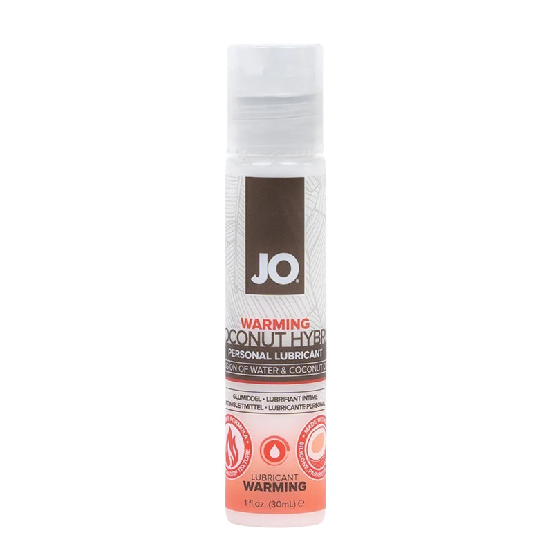 JO Coconut Hybrid Warming Lubricant 1 oz 30 ml Bottle