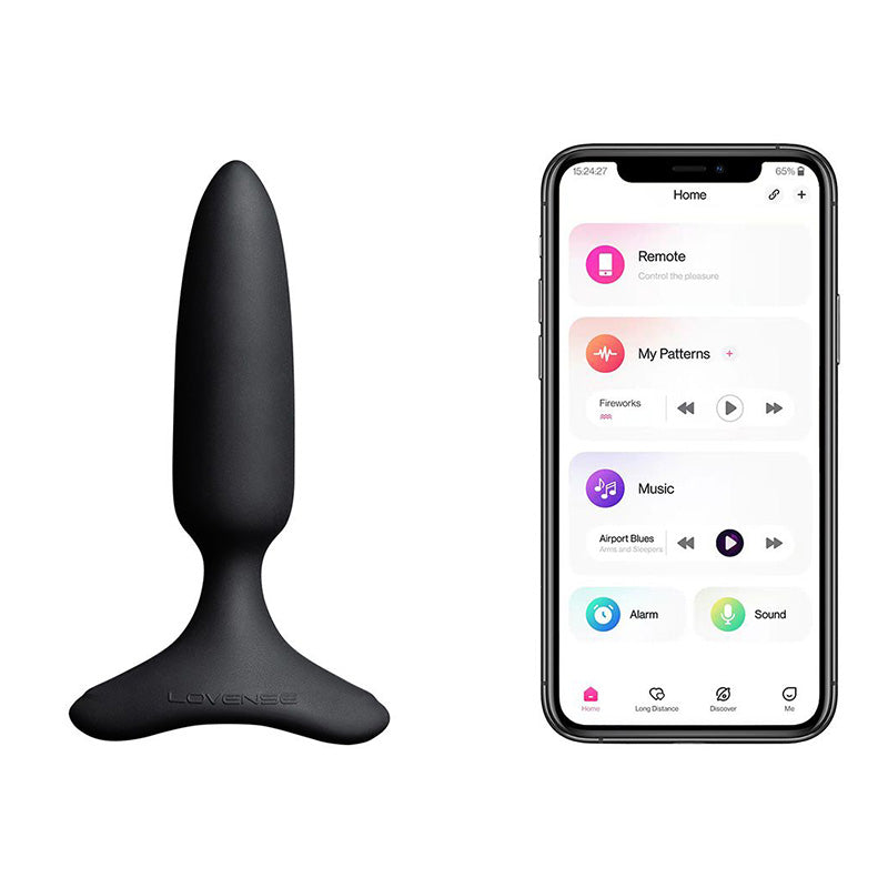 Lovense Hush 2 Bluetooth Vibrating Butt Plug Extra Small