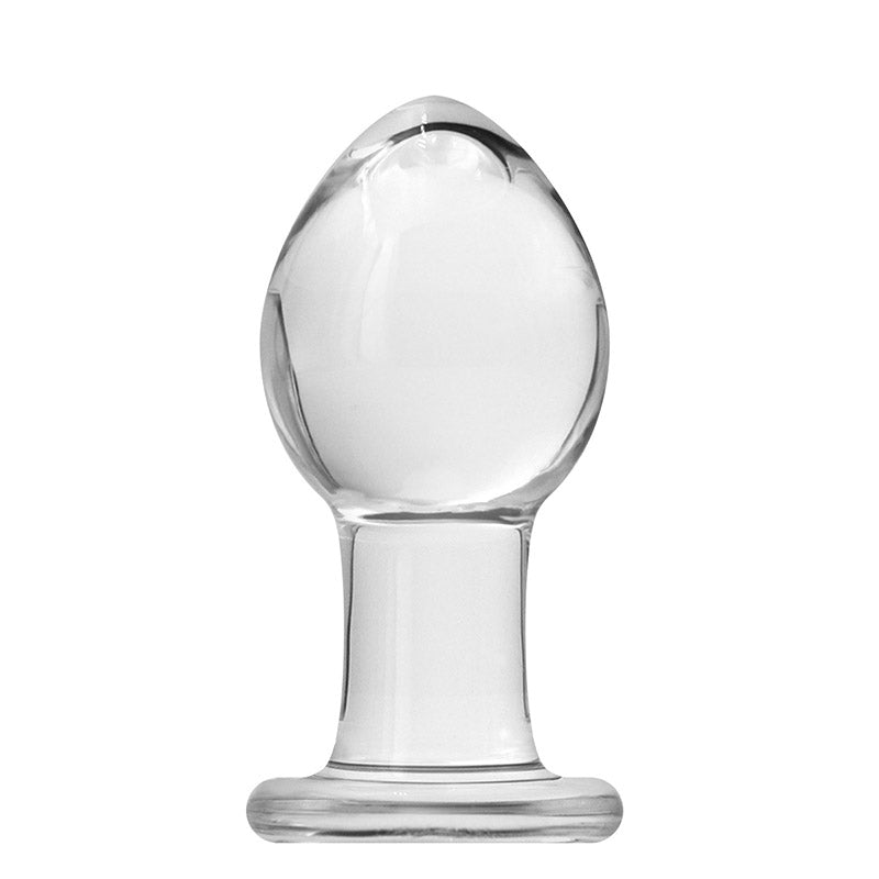 NS Novelties NSN-0701-21 Crystal Butt Plug - Medium - Clear