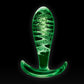 NS Novelties NSN-0491-51 Firefly Glass Ace I Glow In The Dark Butt Plug