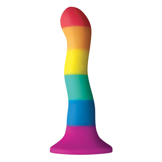 Colours Pride Edition 6 Inch Rainbow Wave Dildo