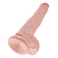 Pipedream PD5534-21 King Cock 14 Inch Cock with Balls Large Realistic Suction Cup Dildo - Light