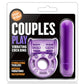 Blush BL-77901 Play With Me Couples Play Vibrating Cock Ring Purple Package