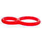 Screaming O OFY-R-101 Ofinity Double Cock Ring Red