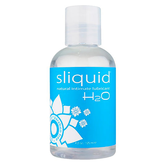 Sliquid H2O Original Water-Based Lubricant 4.2 oz 125 ml Bottle