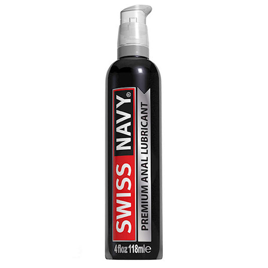 Swiss Navy Premium Anal Lubricant 4 oz 118 ml Bottle
