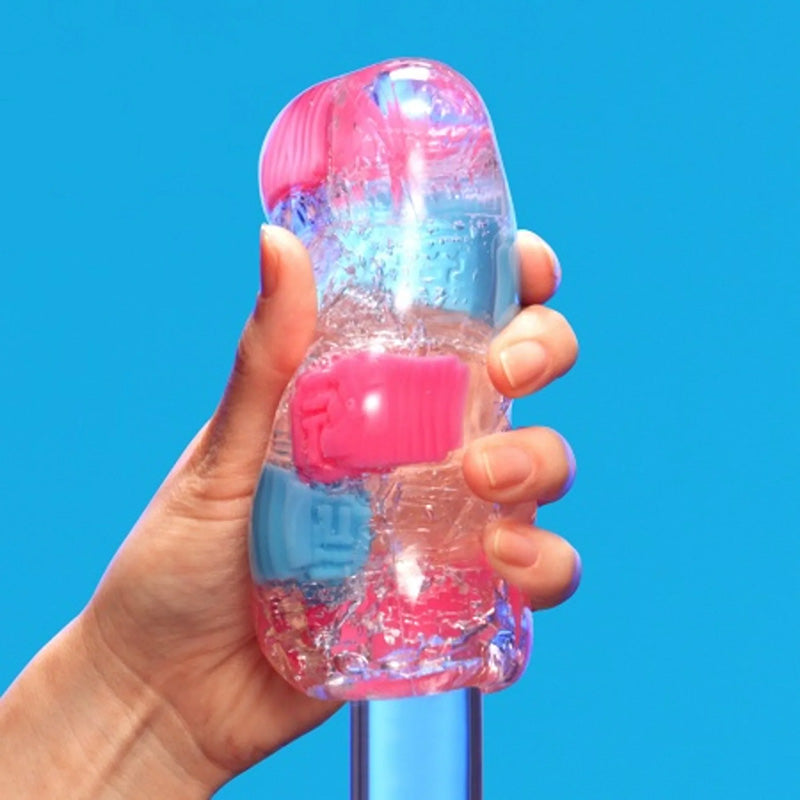 Tenga Bobble Crazy Cubes Textured Masturbator