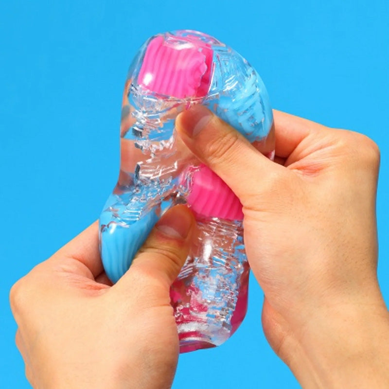 Tenga Bobble Crazy Cubes Textured Masturbator