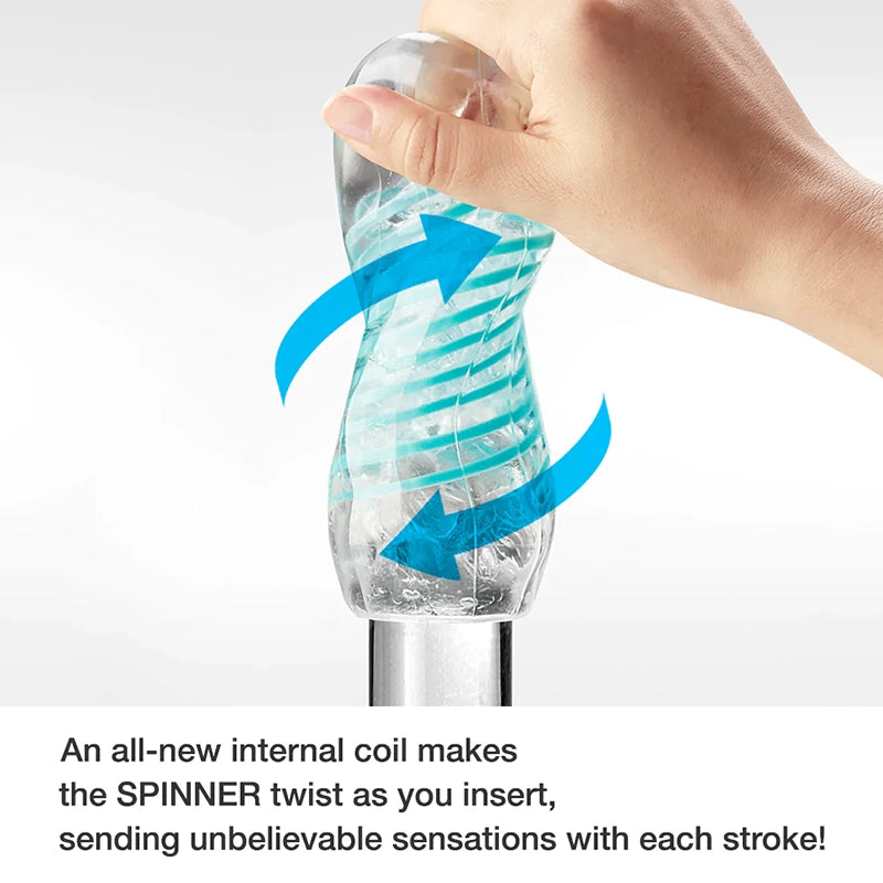 Tenga Spinner Male Masturbator Internal Coil