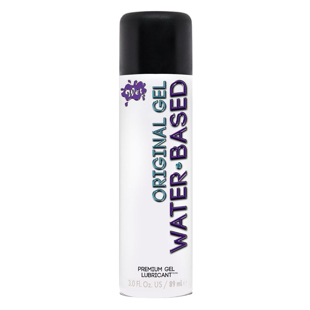 Wet Original Gel Water-Based Lube 3 oz 89 ml Bottle