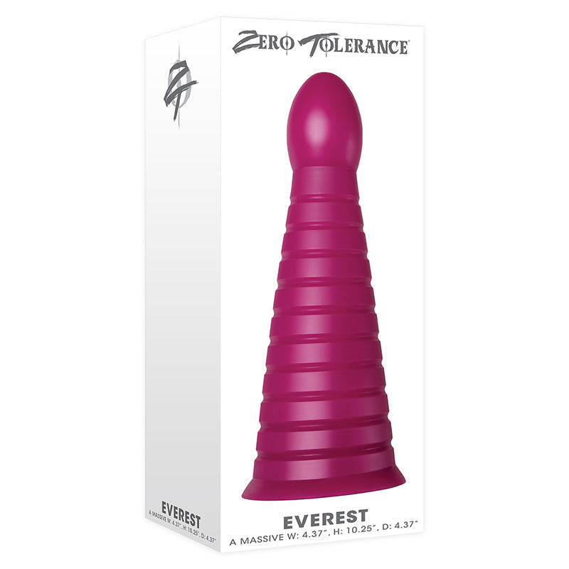 Evolved Novelties ZE-AP-6399-2 Zero Tolerance Everest Massive Butt Plug Package Front
